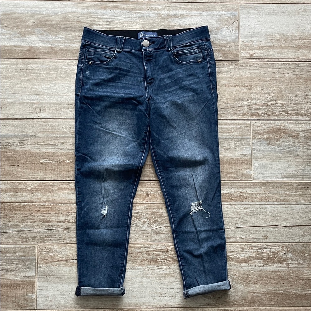 Democracy Indigo Cropped Jeans